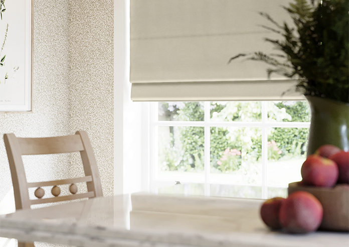 Eversley, Mallow Cream - Roman Blind - Image 5